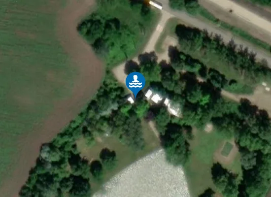 Satellite image of Látóképi tófürdő