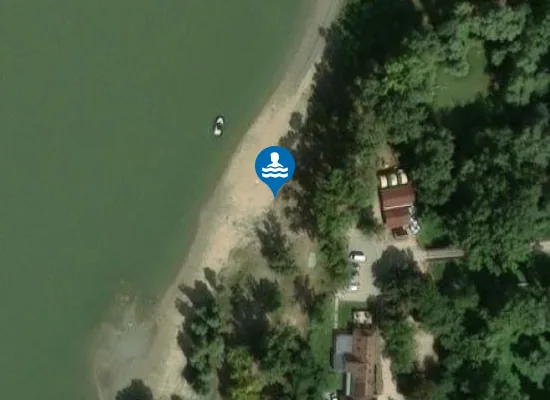 Satellite image of Szabadstrand