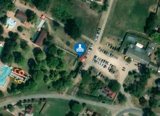 Satellite image of Dávod fürdő