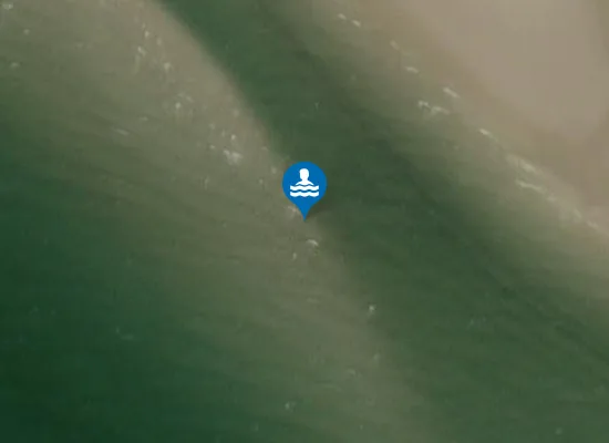 Satellite image of SKALLINGEN VED HØJE KNOLDE STRAND