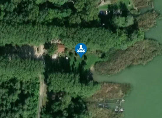 Satellite image of Park Dog Beach