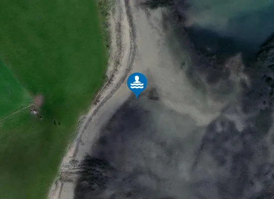 Satellite image of Kilcolman Strand