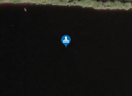 Satellite image of 2018 Drought Shoreline end