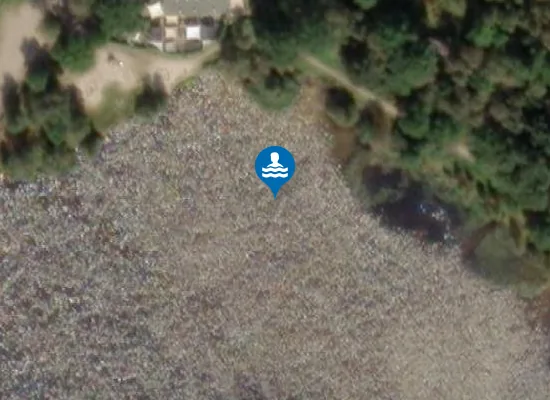 Satellite image of KVIE SØ