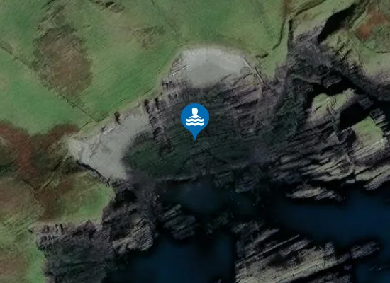 Satellite image of Trá na n-Iomairí