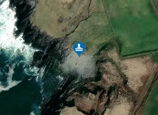 Satellite image of Tráigh Leagaigh