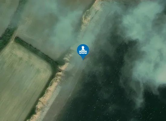 Satellite image of Dromina Strand