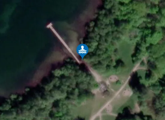 Satellite image of BURESØBADET