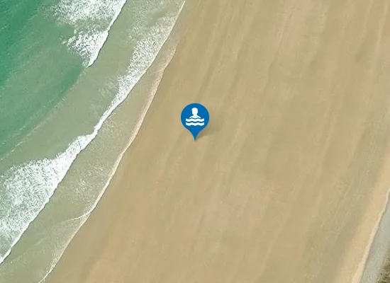 Satellite image of Rosses Strand