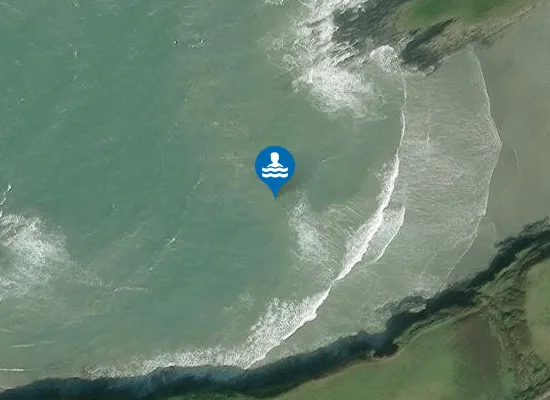 Satellite image of White Strand