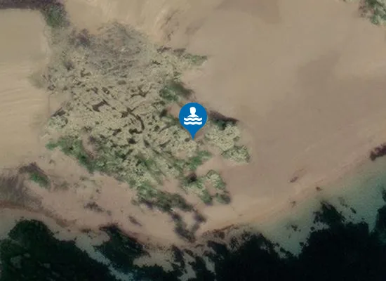 Satellite image of Whiting Bay