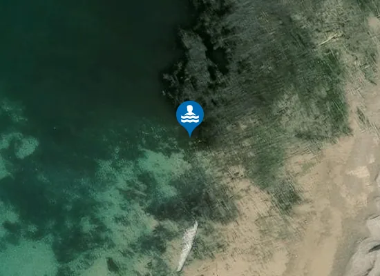 Satellite image of Trá Ghob na hAirde