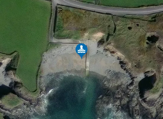 Satellite image of Stage Cove