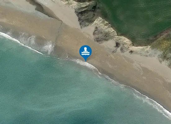 Satellite image of Kilfarrasy Beach