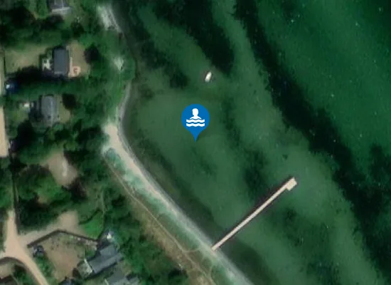 Satellite image of LØSERUP STRAND,NORD