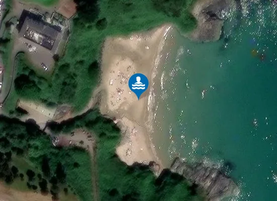 Satellite image of Kilpoole Beach