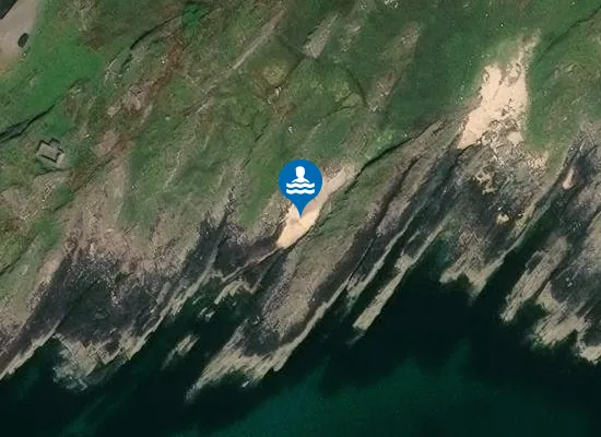 Satellite image of Coral Beach