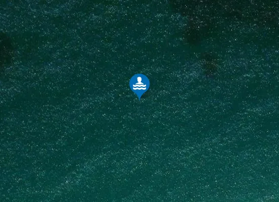 Satellite image of The White Shore