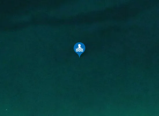 Satellite image of Tullagh Bay Beach