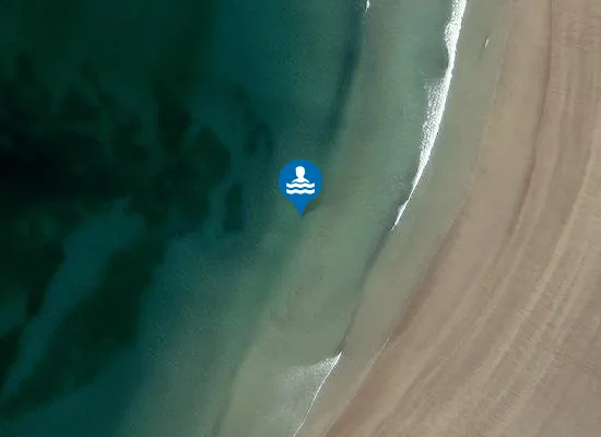 Satellite image of Long Strand