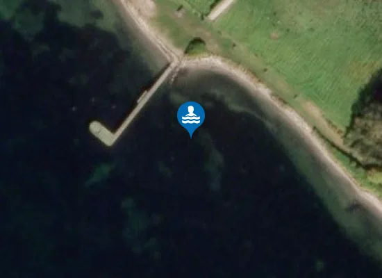 Satellite image of SKÆRBÆK STRANDPARK