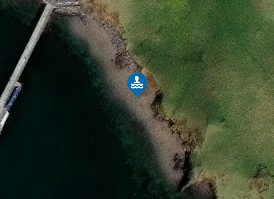 Satellite image of Bæjarvör