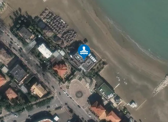Satellite image of Lido delle Sirene