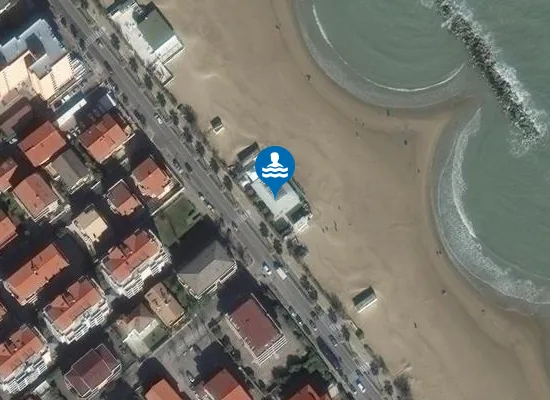 Satellite image of Bagni Luca