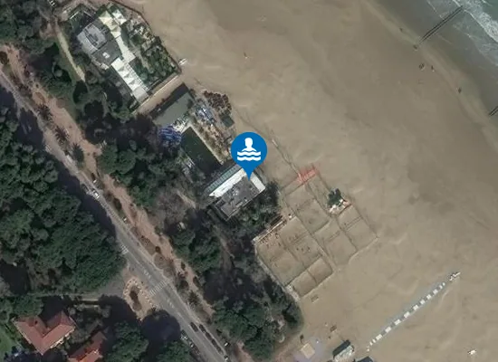 Satellite image of Lido Pinalba
