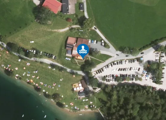 Satellite view of HINTERSTEINER SEE, BADEANSTALT