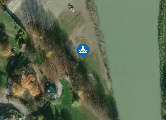 Satellite image of Lido di Casalecchio