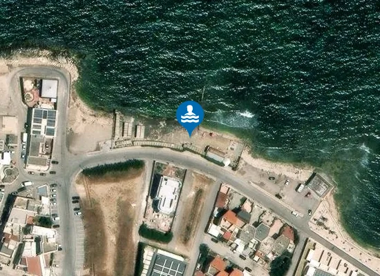 Satellite image of Lido Azzurro