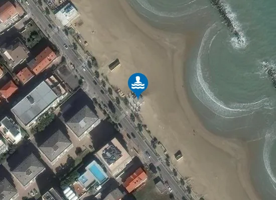 Satellite image of Hotel Sole
