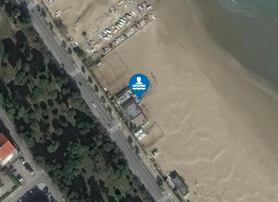 Satellite image of La Saturnia