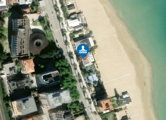 Satellite image of Chalet Baloo