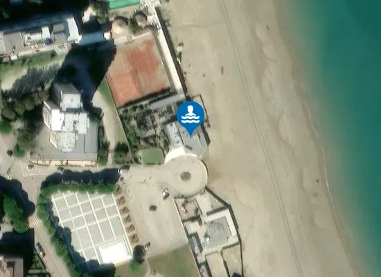 Satellite image of Bagno Azzurra