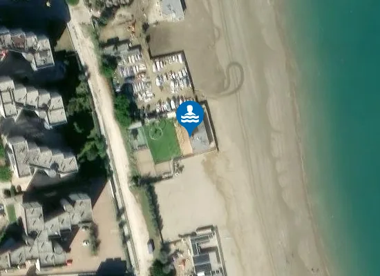 Satellite image of Bagno Luna