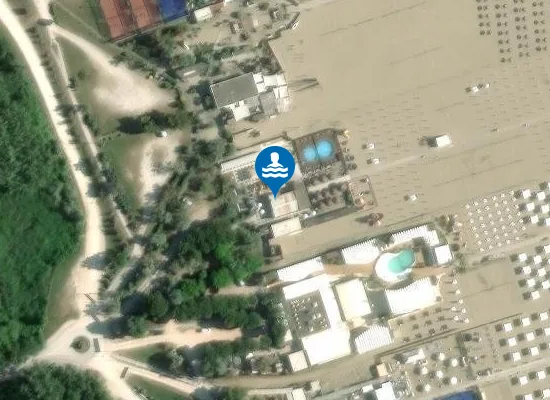 Satellite image of Bagno Eden