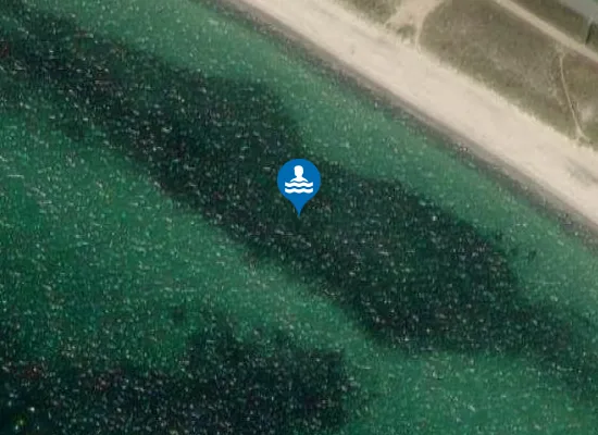 Satellite image of HUMMINGEN STRAND