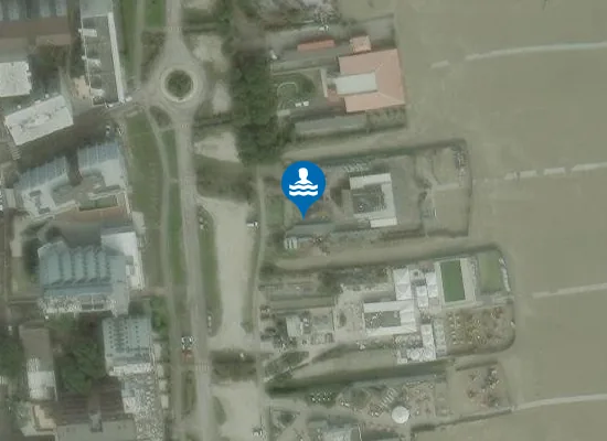 Satellite image of Bagno Gabbiano