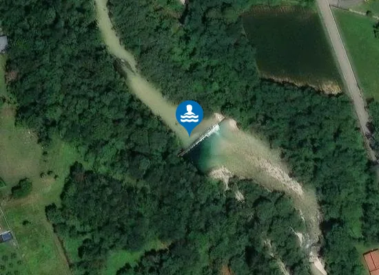Satellite image of La Mina