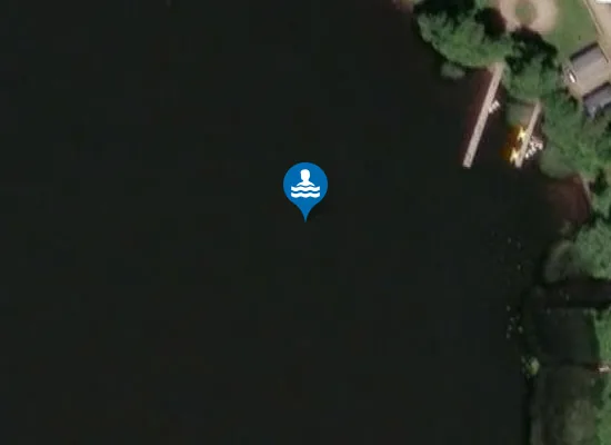 Satellite image of FÅRUP SØ, BADEBROEN