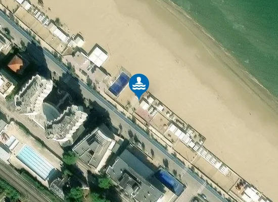 Satellite image of Lido delle Palme 96/97