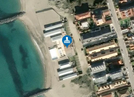 Satellite image of Il Lido di Focene