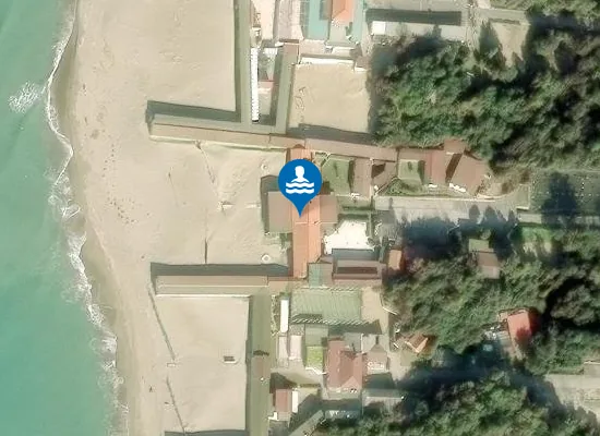 Satellite image of Miramare