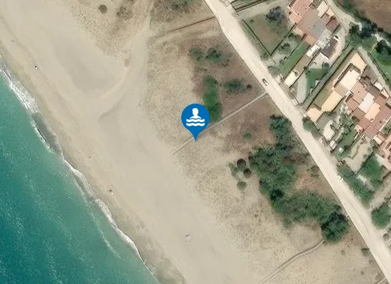 Satellite image of spiaggia di Ascea