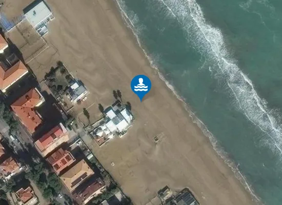 Satellite image of Lido Baracoa Silvi