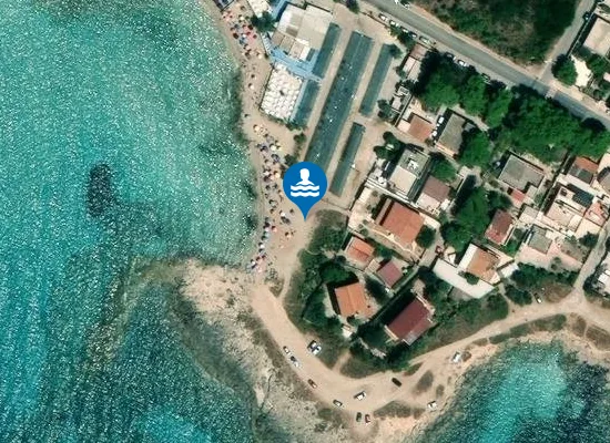 Satellite image of Lido Checca