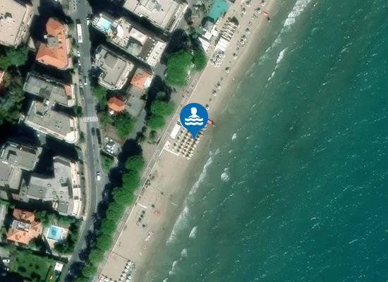 Satellite image of Bagni Spiaggia