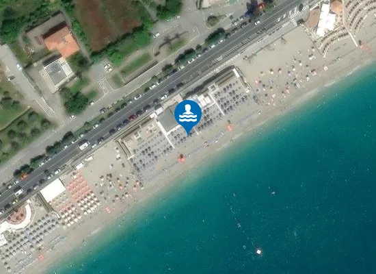 Satellite image of Bagni Il Cantinone Mare